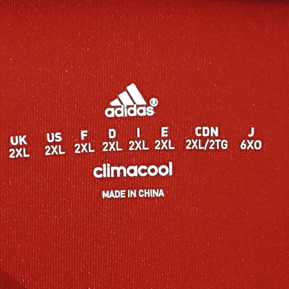 Nwot Set of  2 Adidas Climacool Jerseys Black & Red Striped Longsleeve A… - Picture 11 of 16